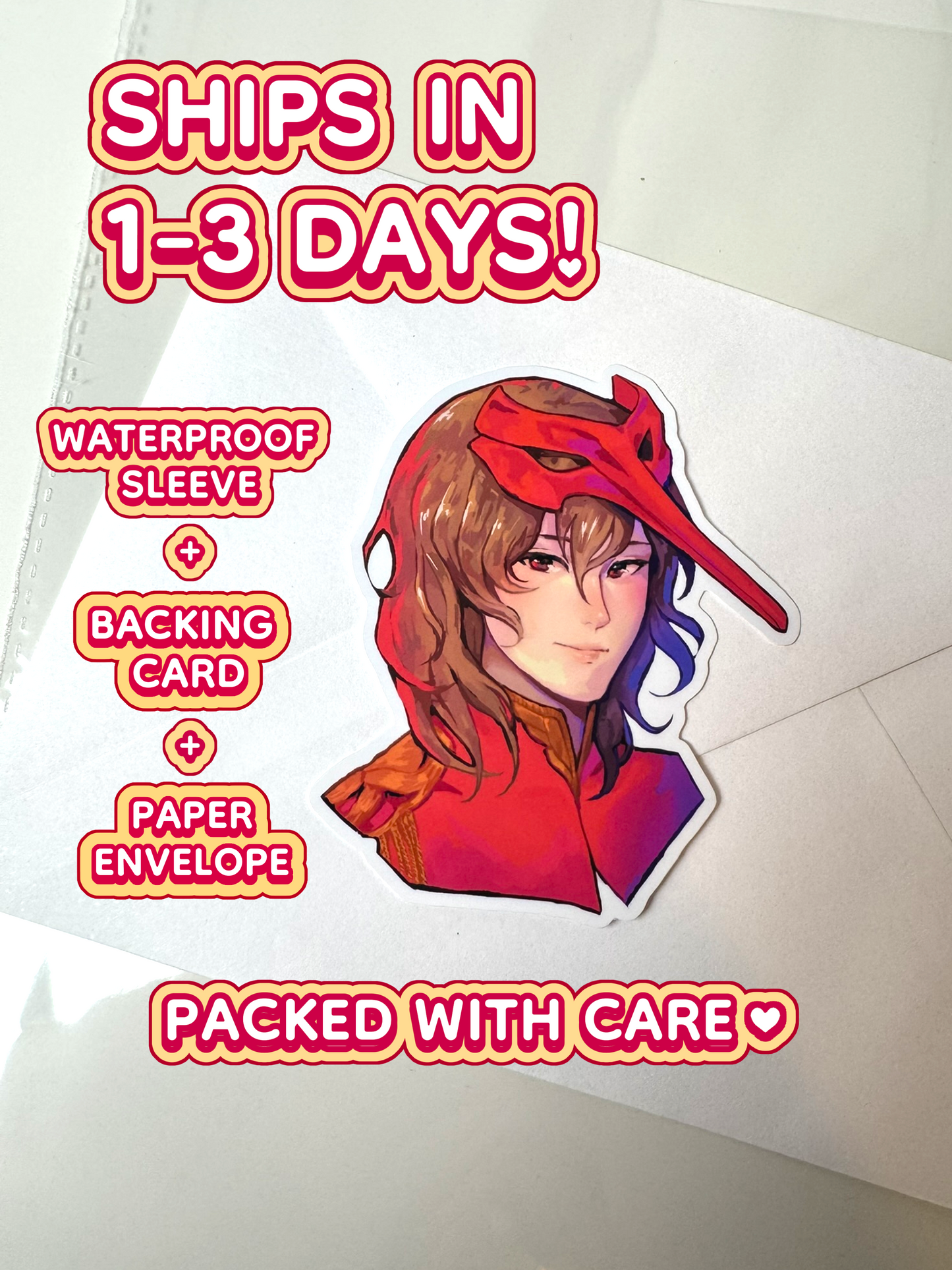 Goro Akechi Persona 5 Sticker — Crow Phantom Thief Die-Cut Waterproof Vinyl