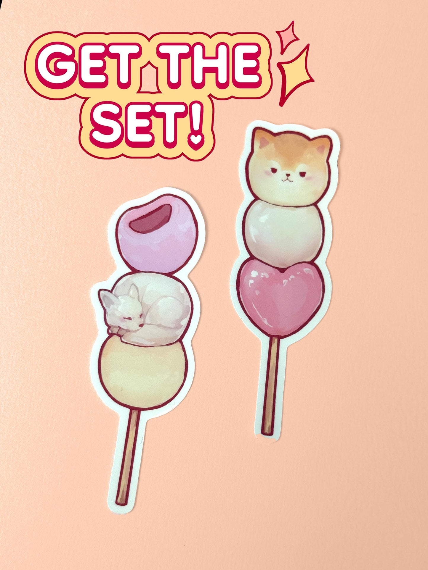 Buy the entire dango sticker set!