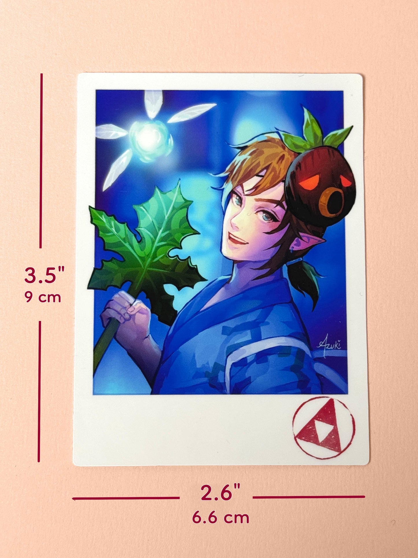 Yukata Link - Glossy - Waterproof Sticker