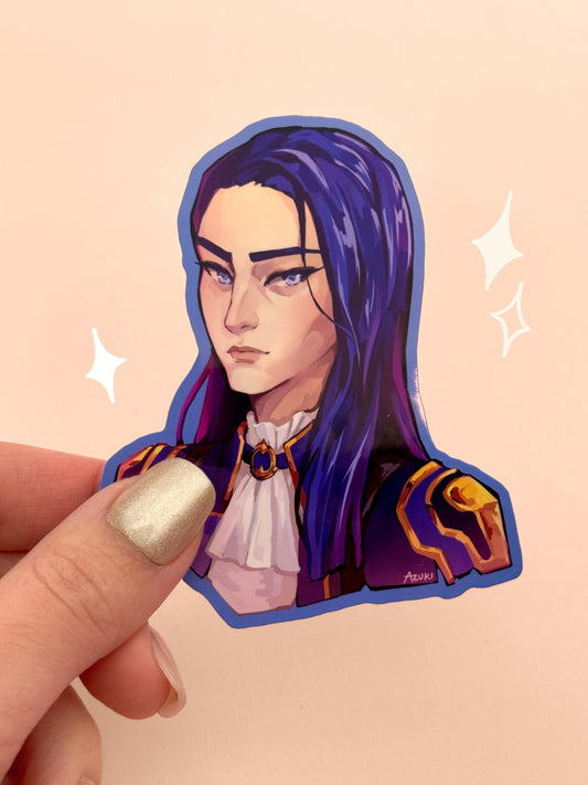 Caitlyn - Arcane - Waterproof Sticker
