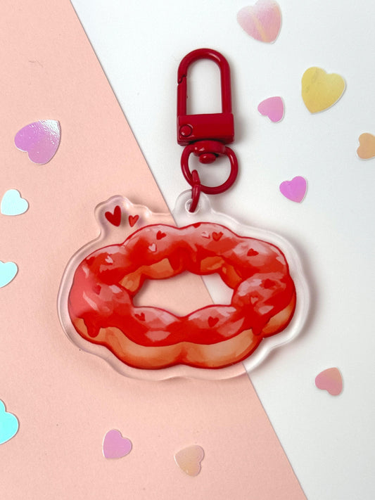 Mochi Donut Keychain - Acrylic Keychain