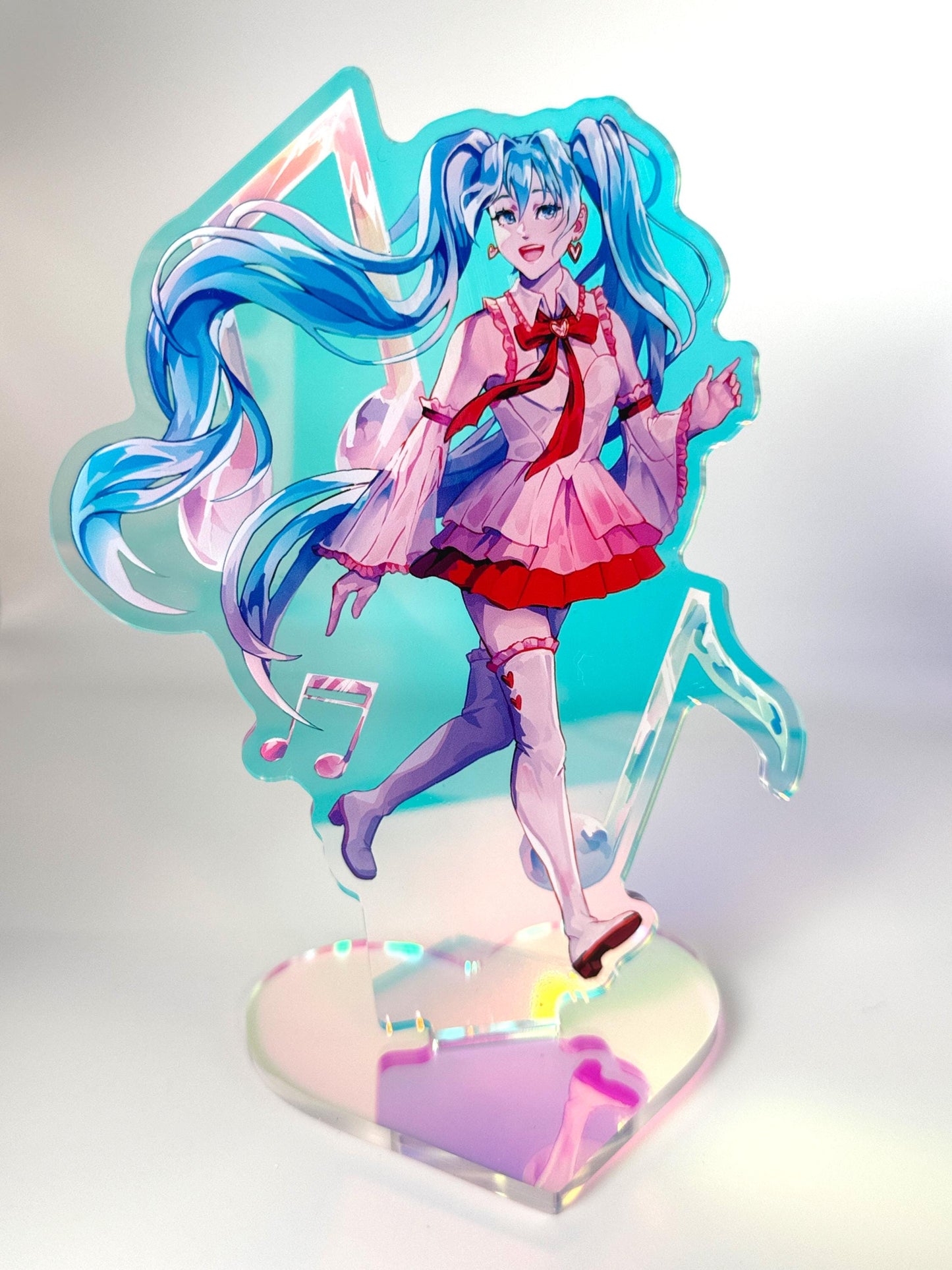 Rainbow Miku - Vocaloid - Rainbow Acrylic Standee