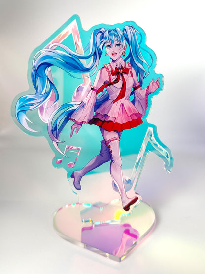 Rainbow Miku - Vocaloid - Rainbow Acrylic Standee