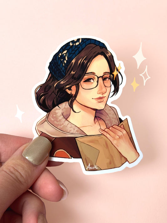 Alma - Glossy - Waterproof Sticker