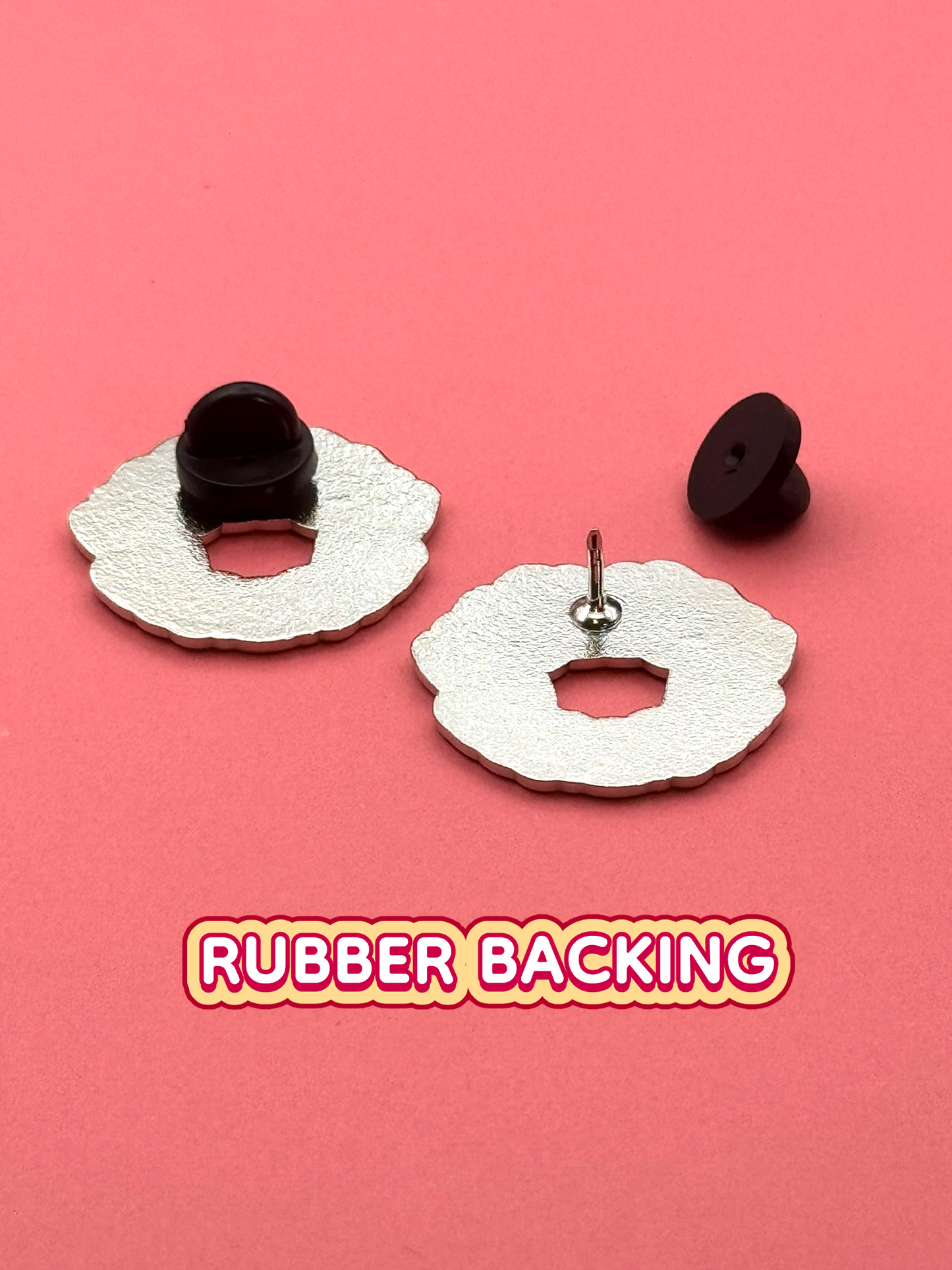 Bite Enamel Pin — Vampire Hard Enamel
