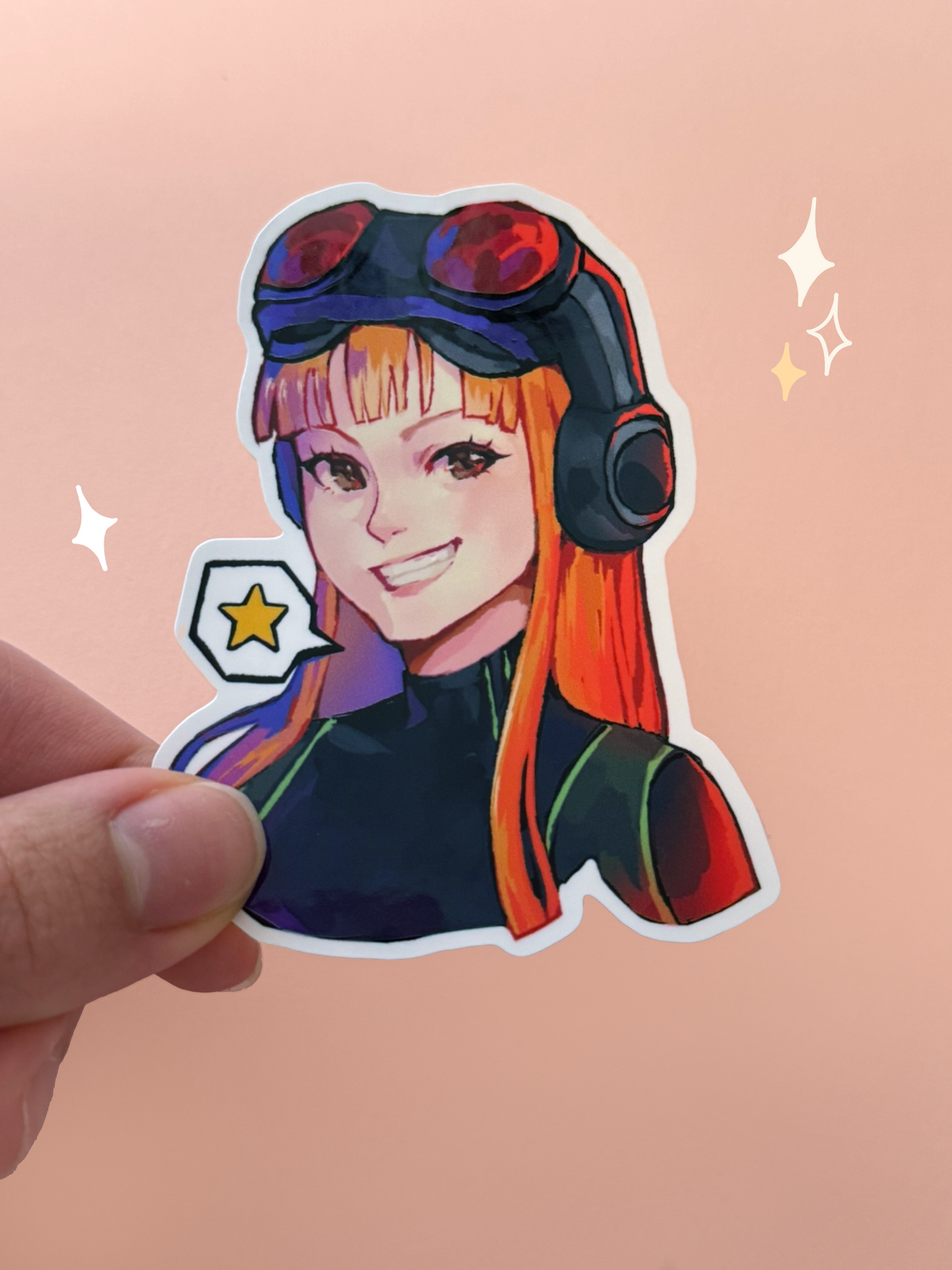 Futaba Sakura Persona 5 Sticker — Oracle Phantom Thief Die-Cut Waterproof Vinyl