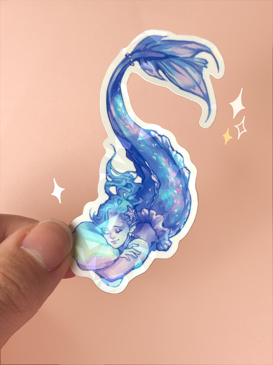 Holographic Mermaid Sticker