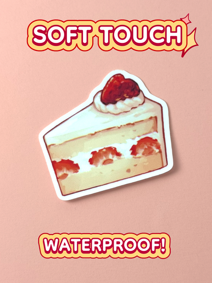 Strawberry Shortcake | Soft Touch Waterproof Sticker