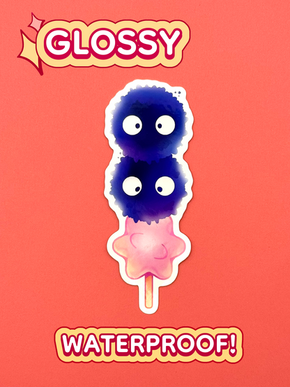 Soot Sprite Sticker — Die-Cut Waterproof Vinyl