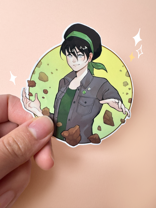 Toph Sticker | Avatar the Last Airbender