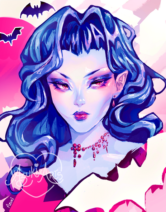 Vamp - Glossy Art Print