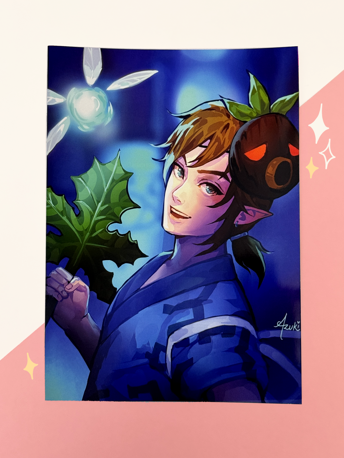 Yukata Link - Glossy Art Print