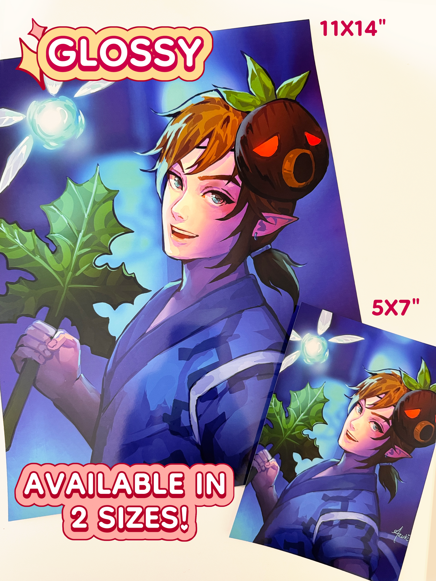 Yukata Link - Glossy Art Print