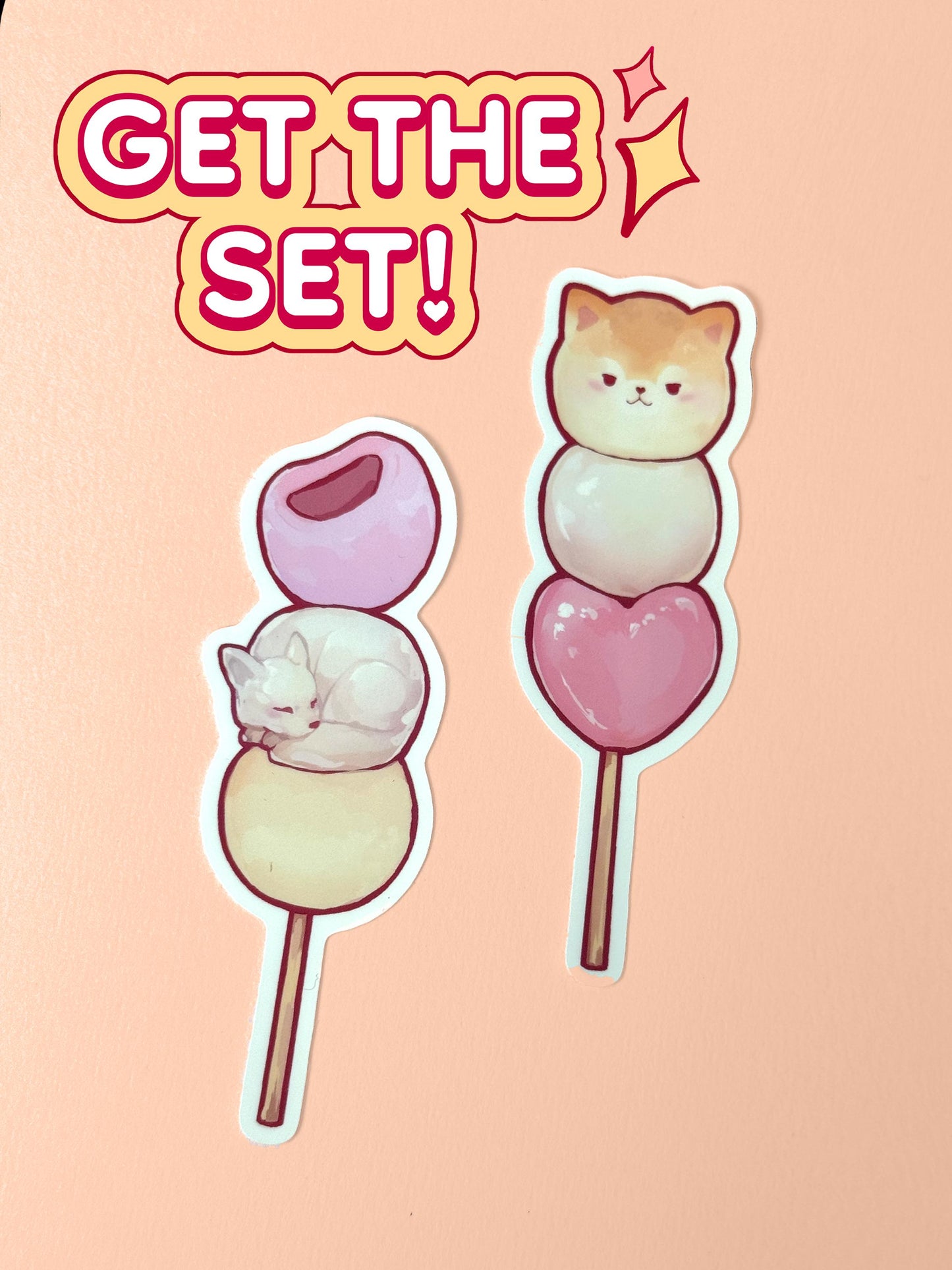 Buy the entire dango sticker set!