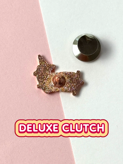 The EXP pin comes with one deluxe clutch