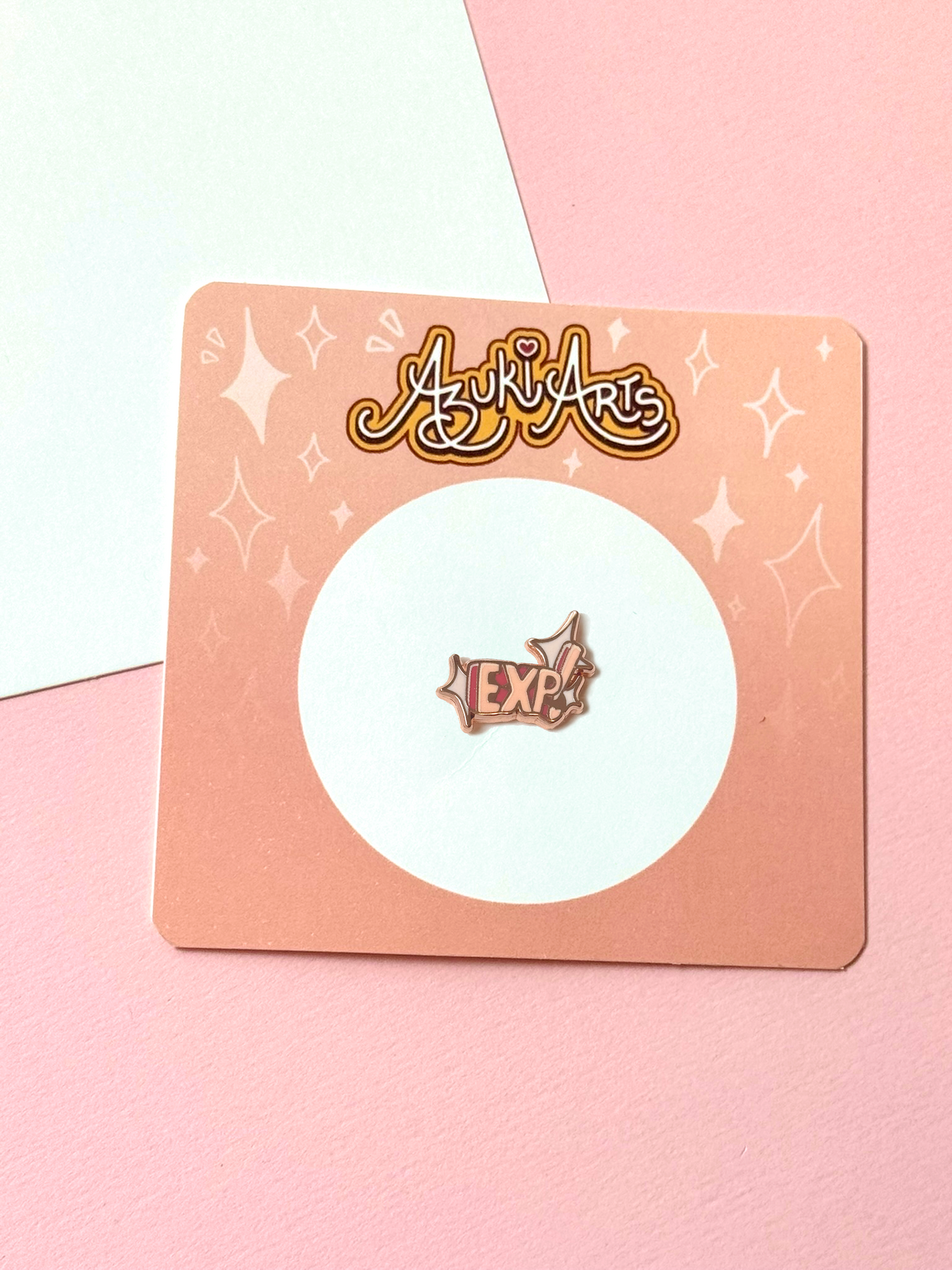 The EXP pin with backing card