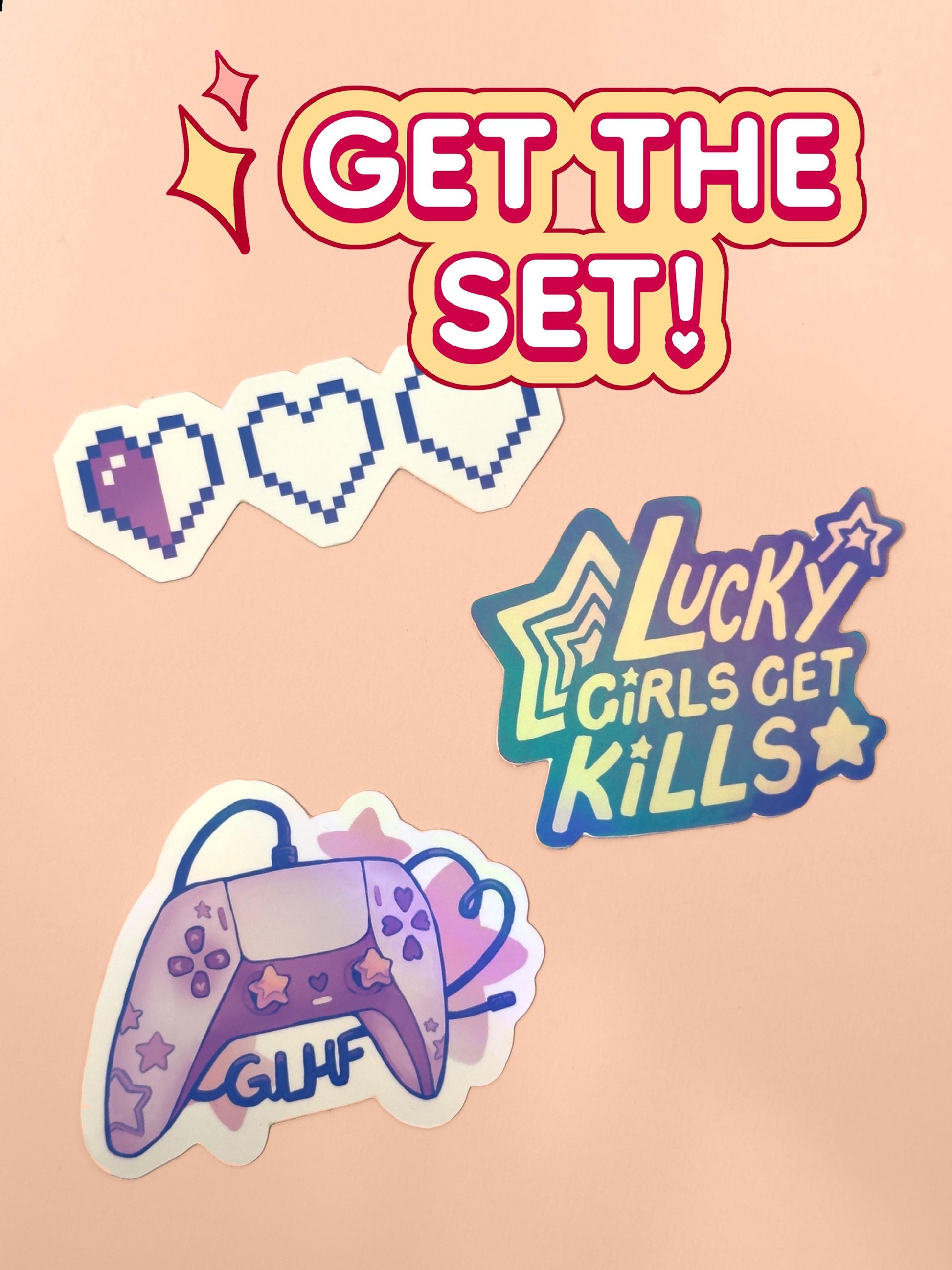 Buy the full gamer sticker set!