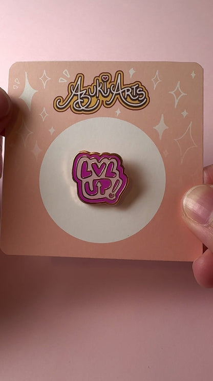 Lvl Up - Hard Enamel Pin