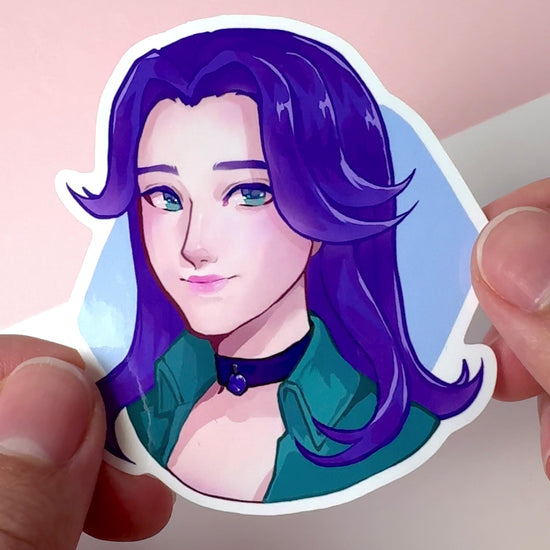 This video highlights the Abigail sticker under different lighting.