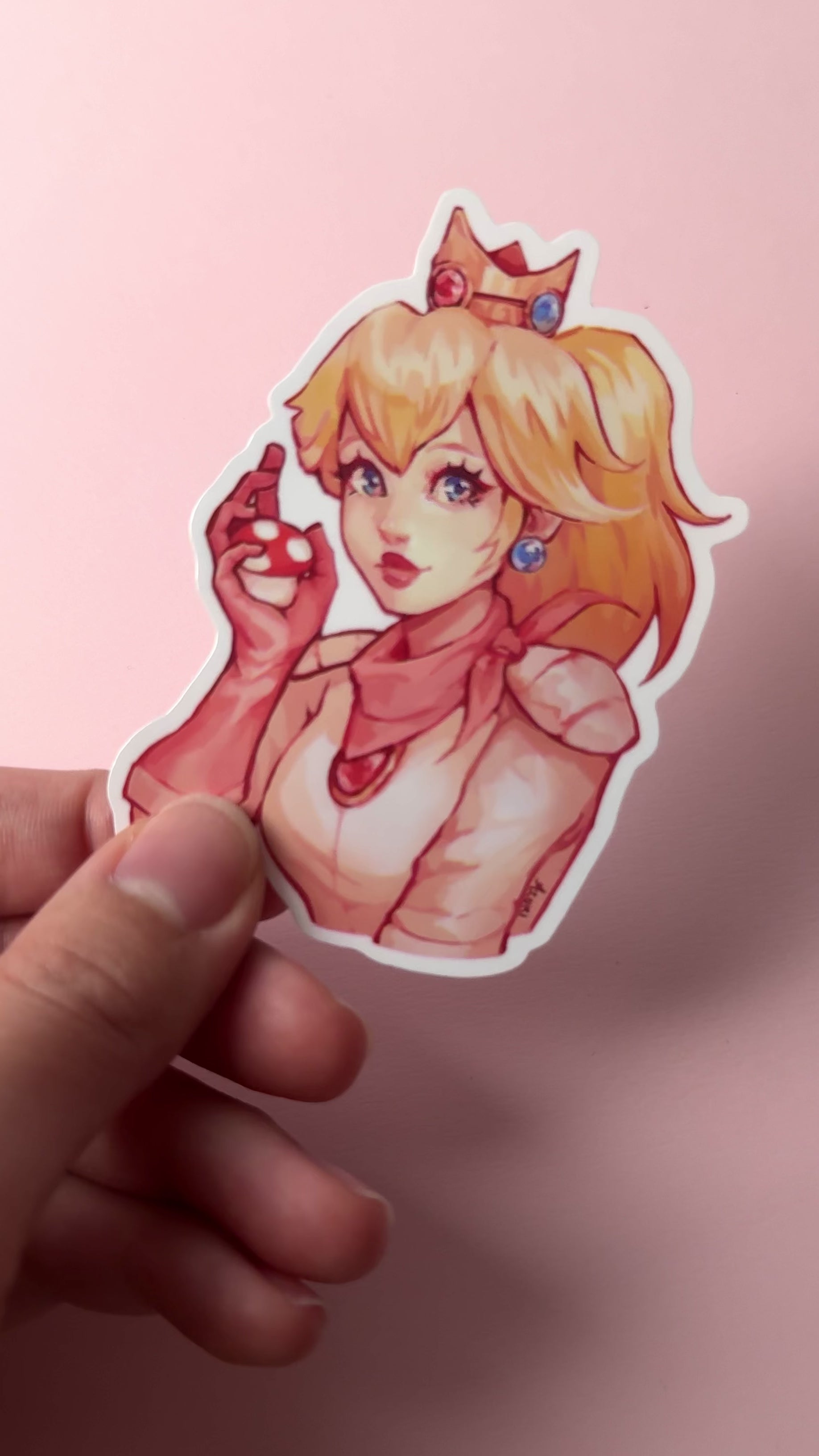 This is a video that highlights how the sticker looks in different lighting.