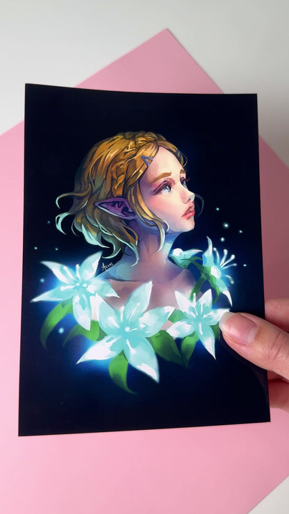 Zelda - Glossy Art Print