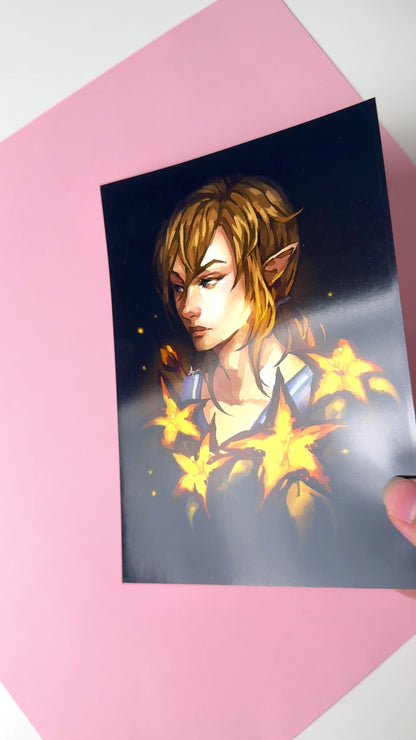 Link - Glossy Art Print